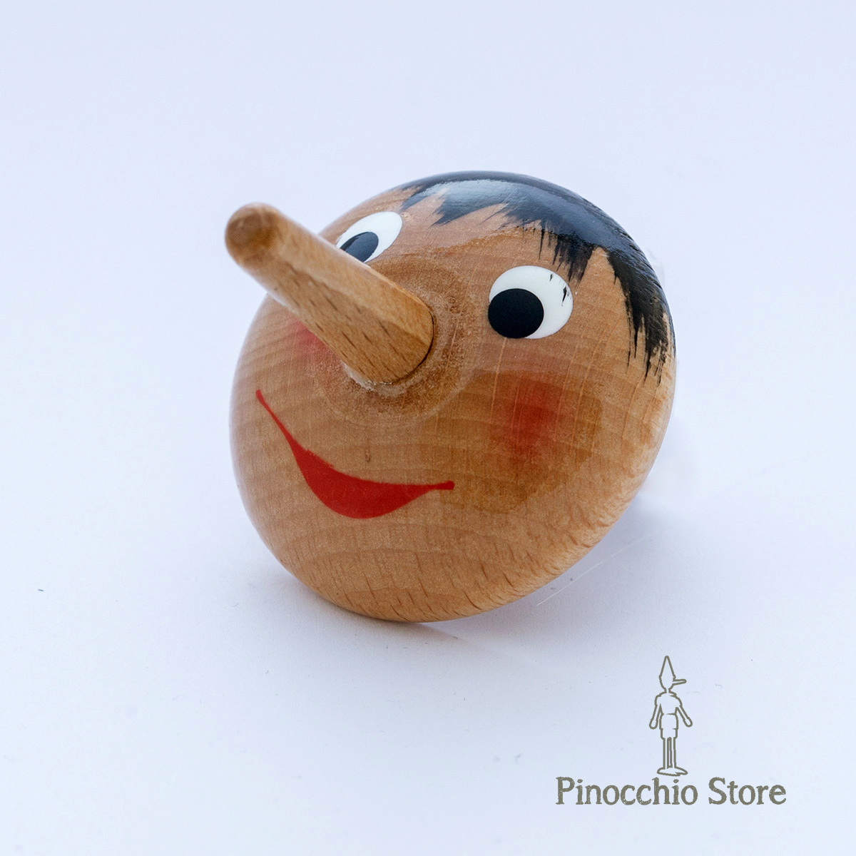 Calamite Piccole Pinocchio - Realizzate in legno naturale e dipinte a mano