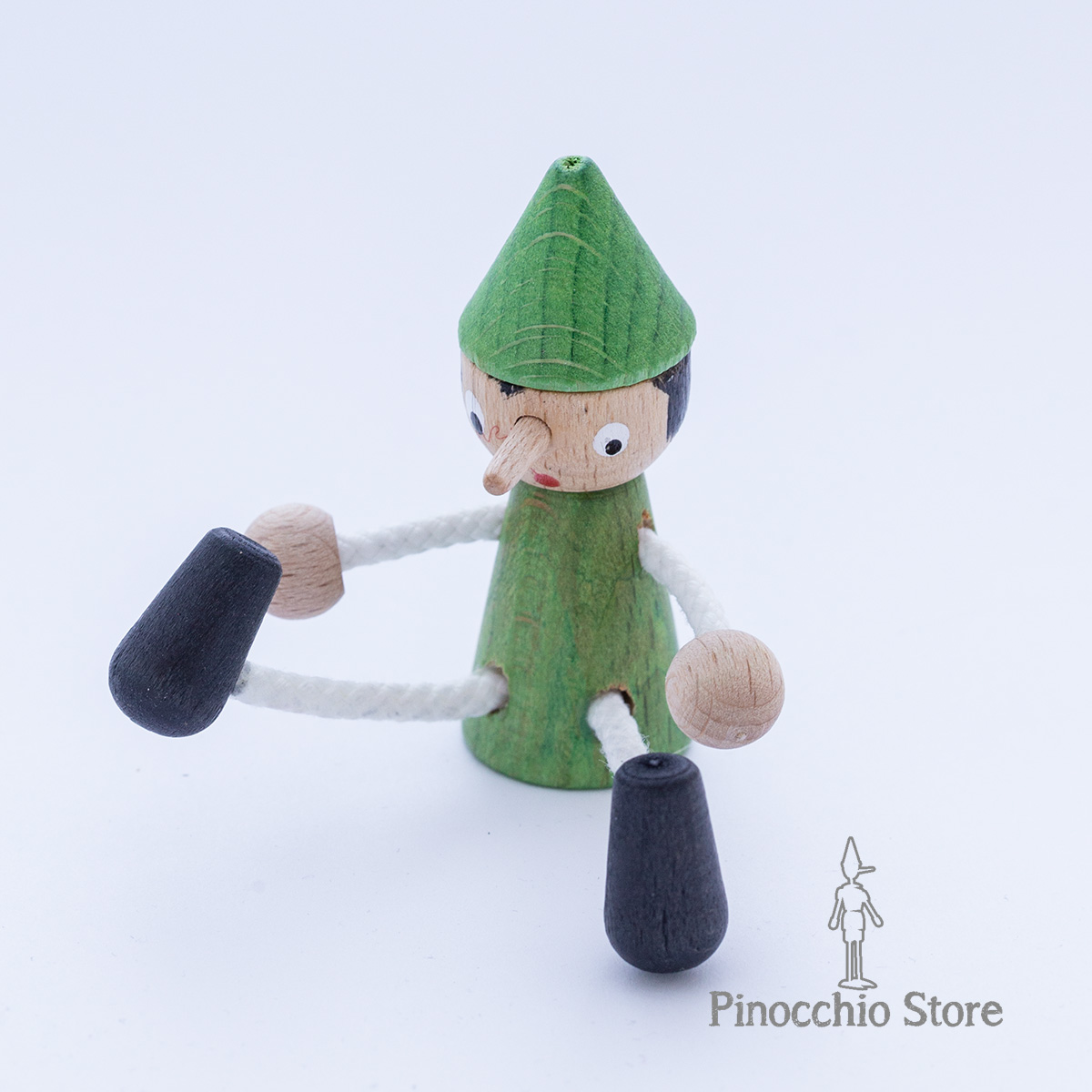 Calamite Piccole Pinocchio - Realizzate in legno naturale e