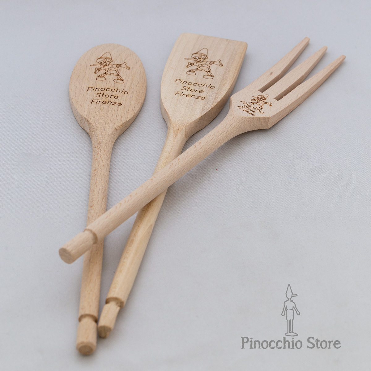 Set mestoli da cucina - per grandi e piccini firmati Pinocchio Store Firenze